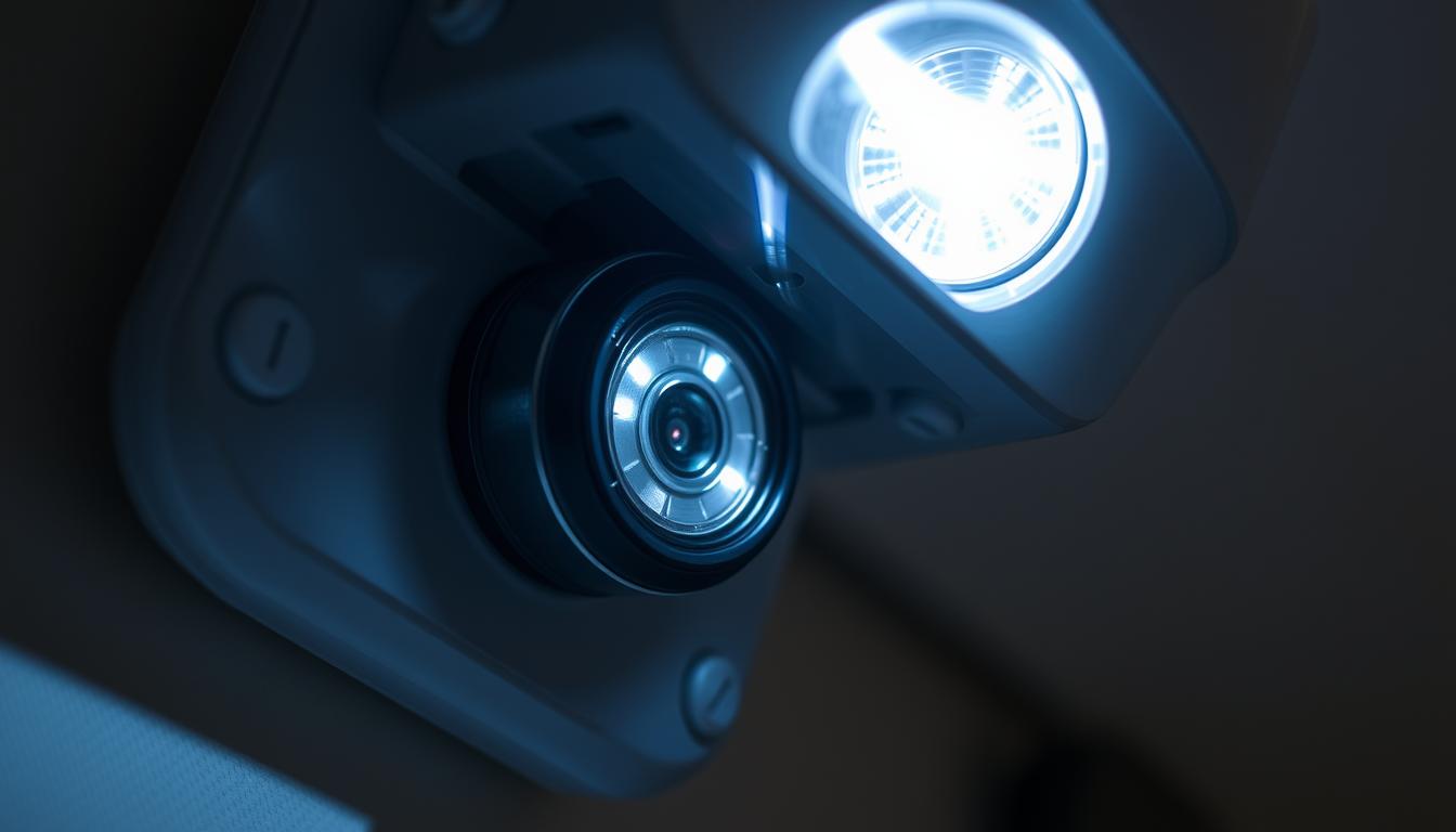 garage door photo eye components