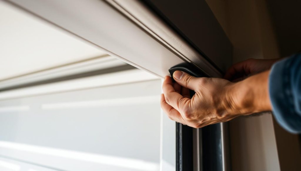 Garage Door Weatherstripping Installation