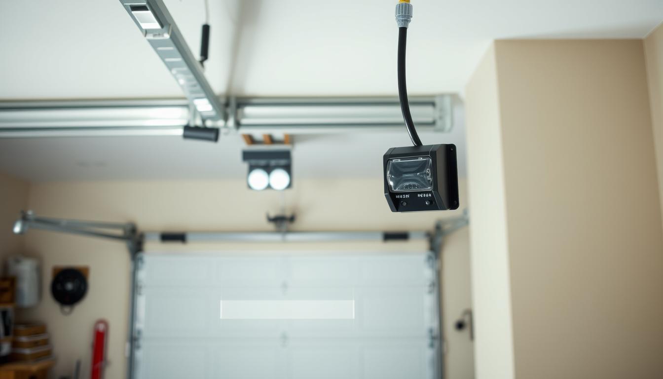 garage door sensor installation