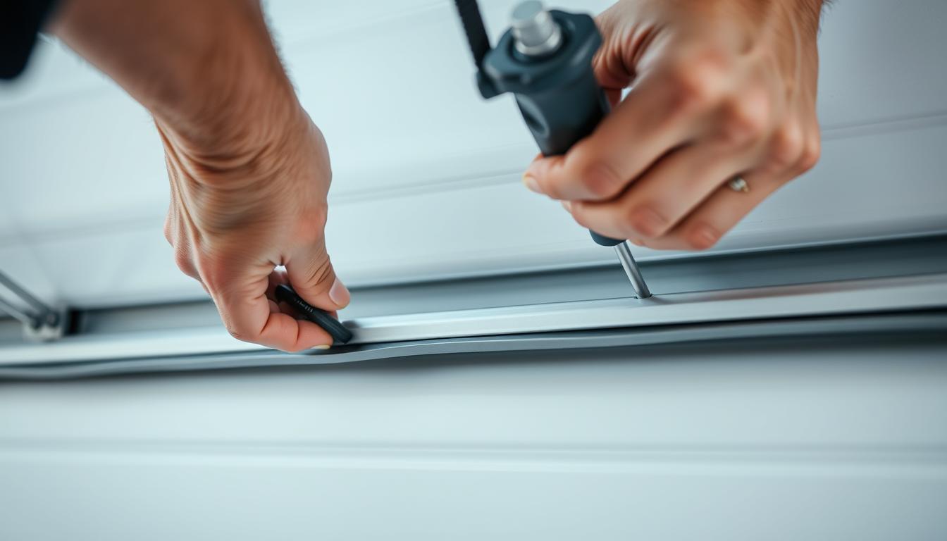 garage door seal installation