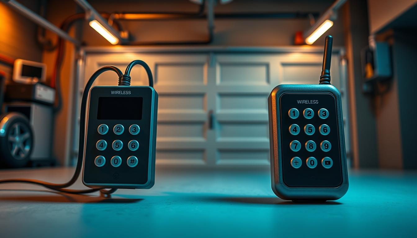 wired wireless keypads comparison