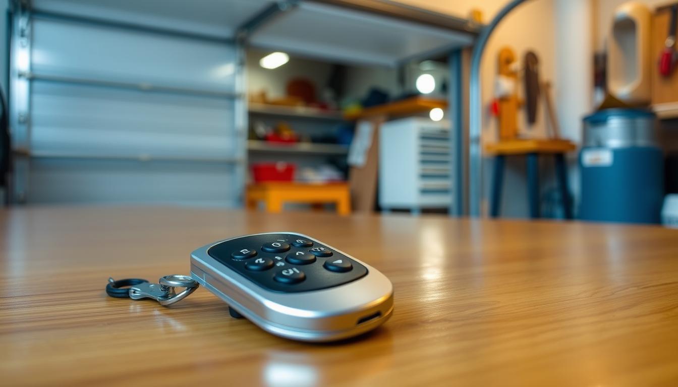 garage door remote operation
