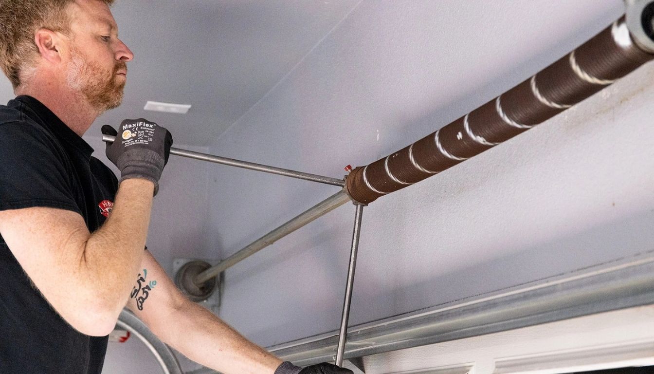 How to Adjust Side Mounted Garage Door Springs