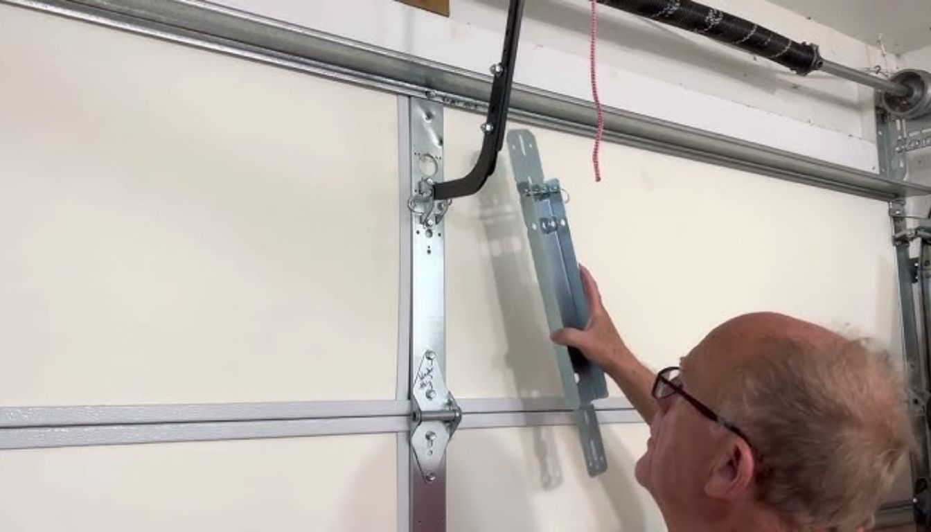 Replace a Garage Door Top Bracket