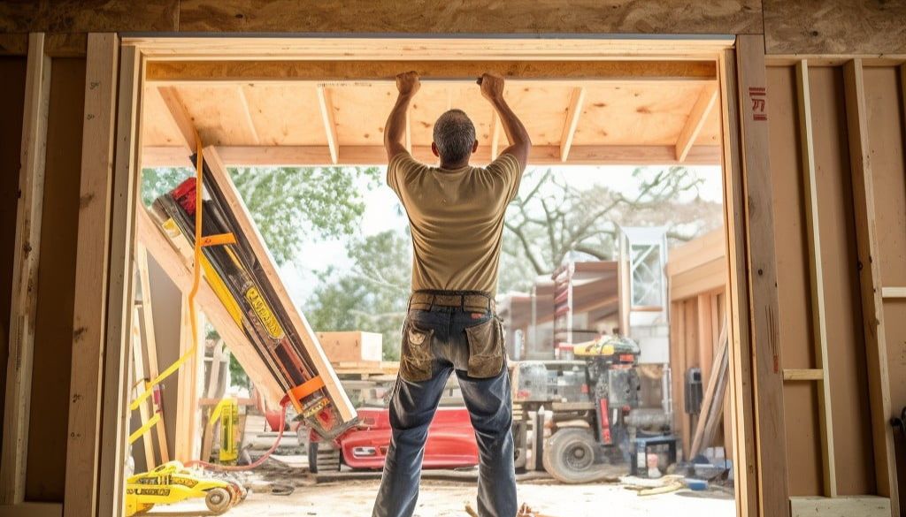 Garage Door Frame Replacement Process