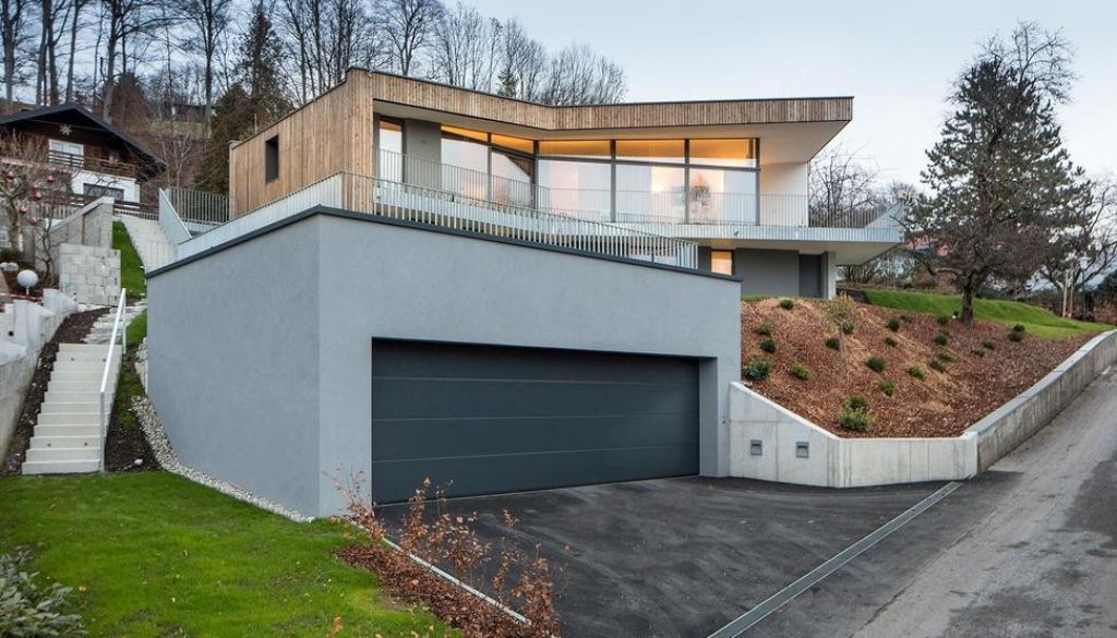 Garage Door on a Sloped Floor